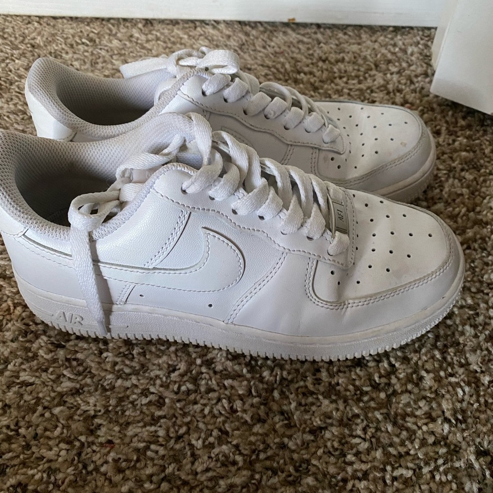 Nike low top Air Forces size 6.5